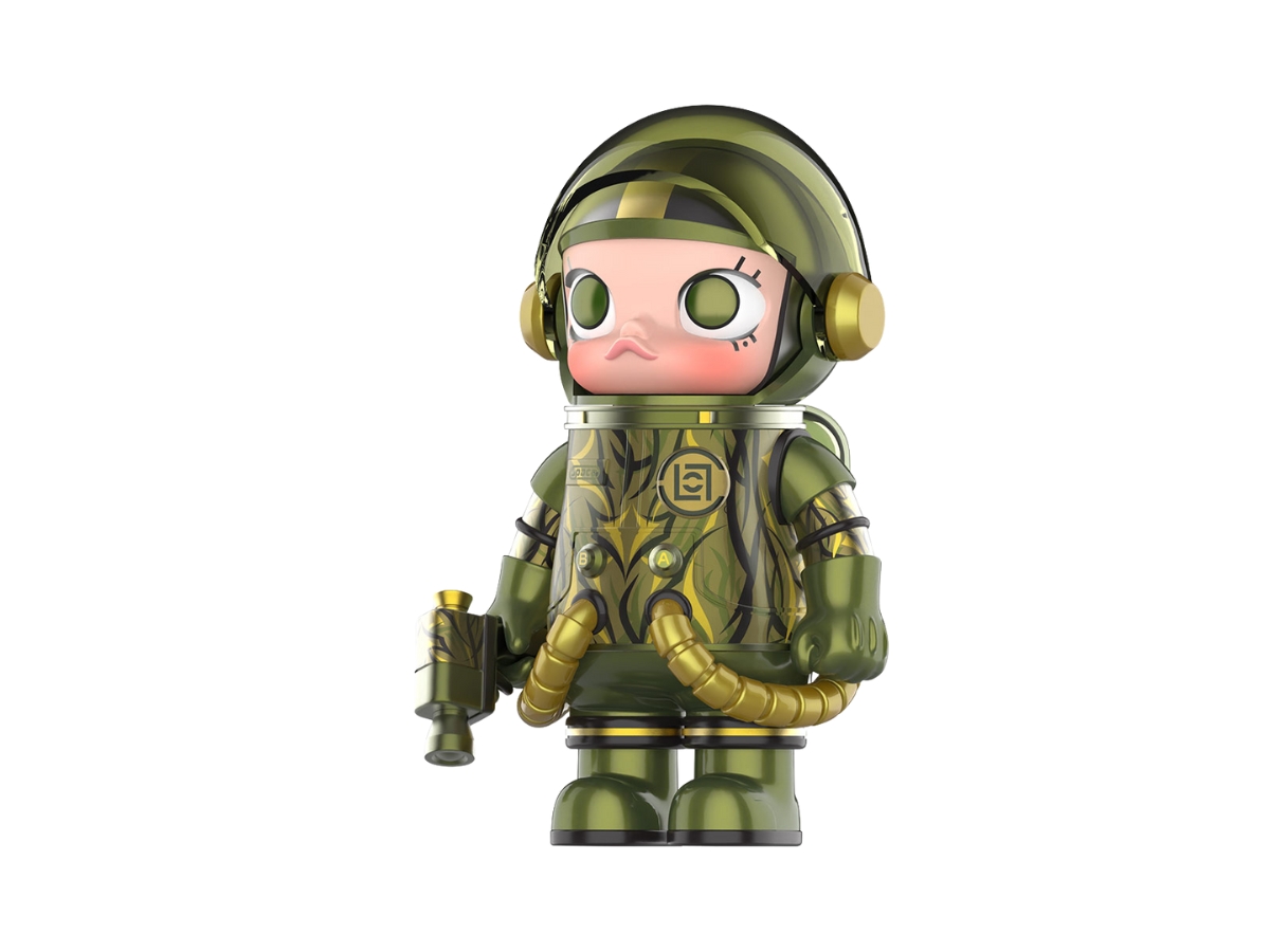 ミリタリー popmart MEGA SPACE MOLLY100%CLOT Pop Mart MEGA SPACE MOLLY 100% CLOT Olive Alienegra | SASOM