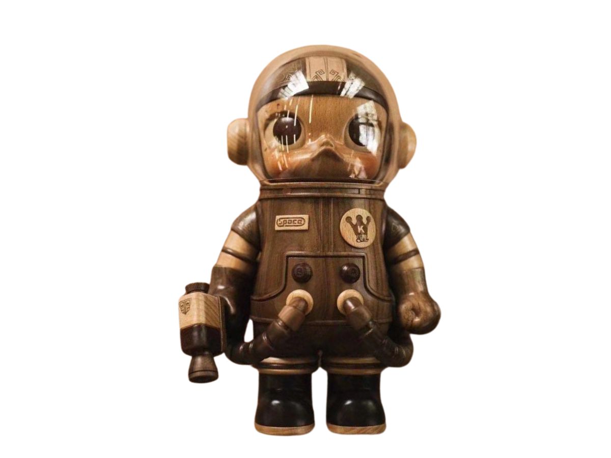 Pop Mart Mega Space Molly Hidden Gold Without Trace Wood 400