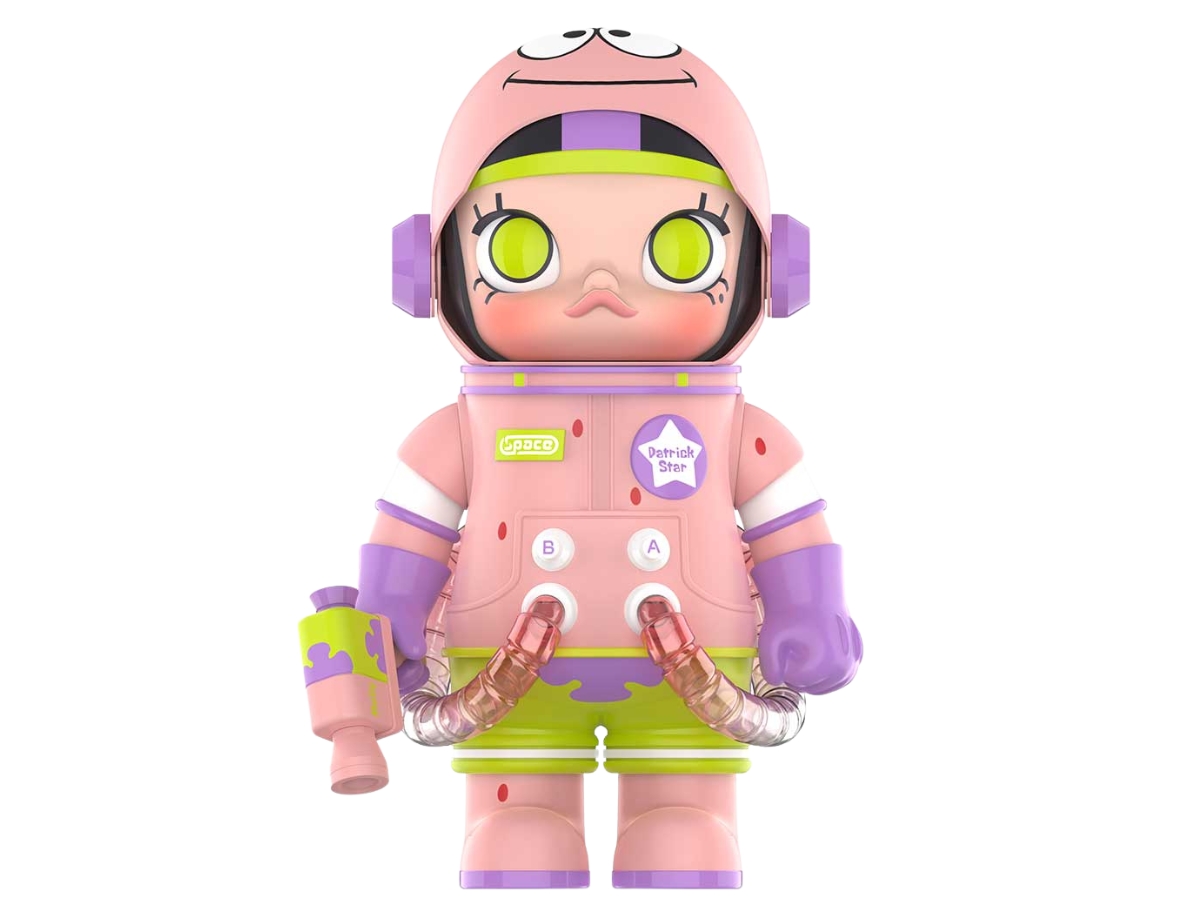 美品 MEGA SPACE MOLLY Patrick Star 400% Pop Mart Mega Space Molly Patrick Star 400% | SASOM