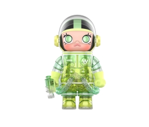 เช็คการ์ด) Pop Mart Pink Lady (Mega Space Molly Soft Drinks