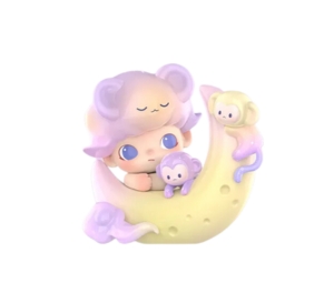 Buy Pop Mart Monkey Catches The Moon Secret Edition (DIMOO Animal Kingdom Series Figures) at Sasom – Authentic and Ready to Ship