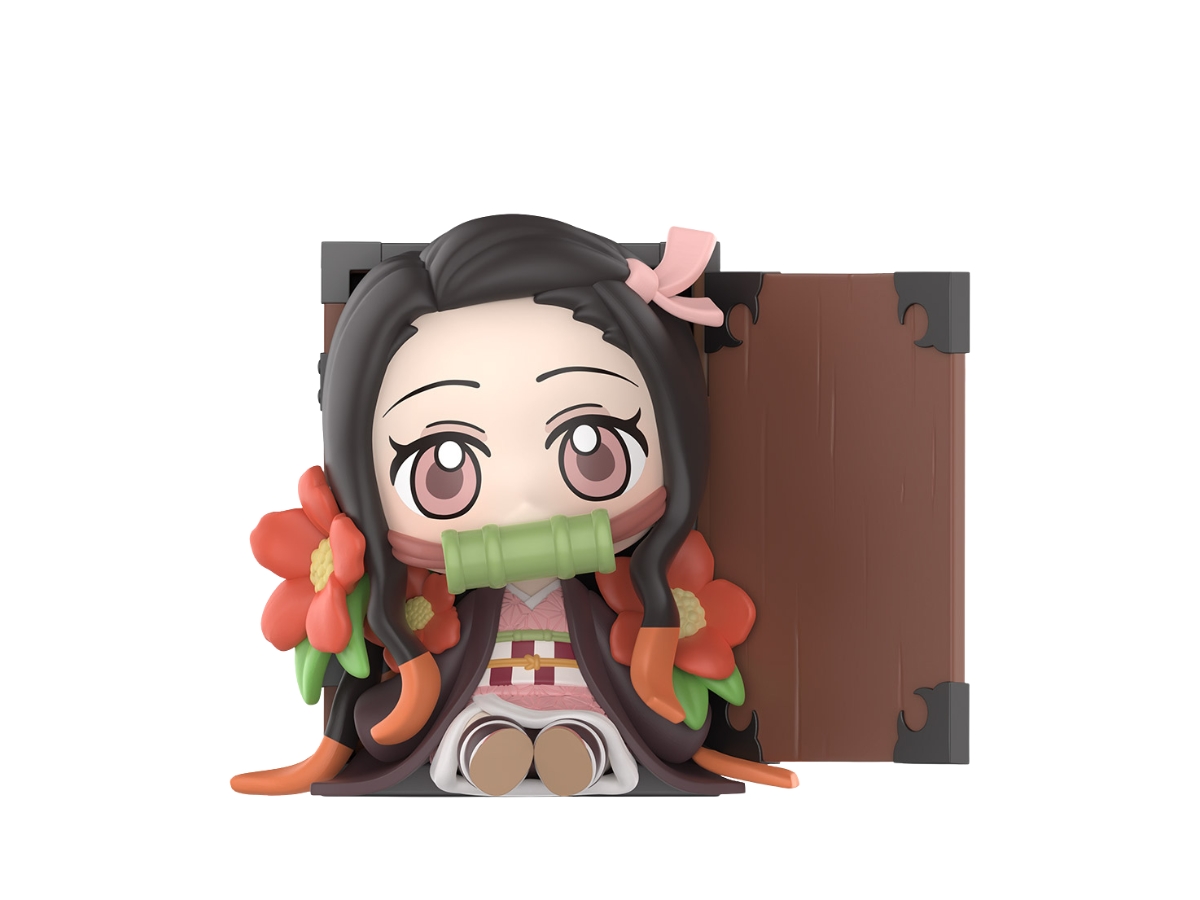 (เช็คการ์ด) Pop Mart Nezuko Kamado (Demon Slayer: Kimetsu no Yaiba Birth Flower Series Figures)