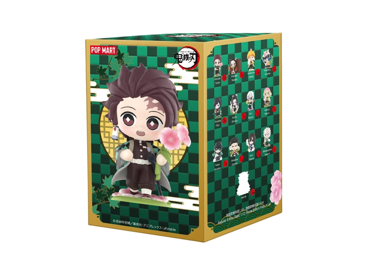 (เช็คการ์ด) Pop Mart Nezuko Kamado (Demon Slayer: Kimetsu no Yaiba Birth Flower Series Figures)