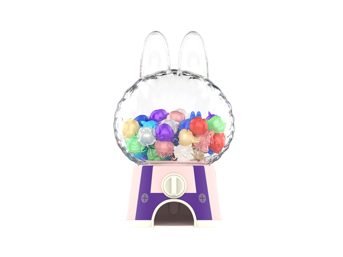LABUBU MINI Colorful Party gashapon ラブブ POPMART LABUBU Gashapon Machine Mini Colorful Party PVC ABS