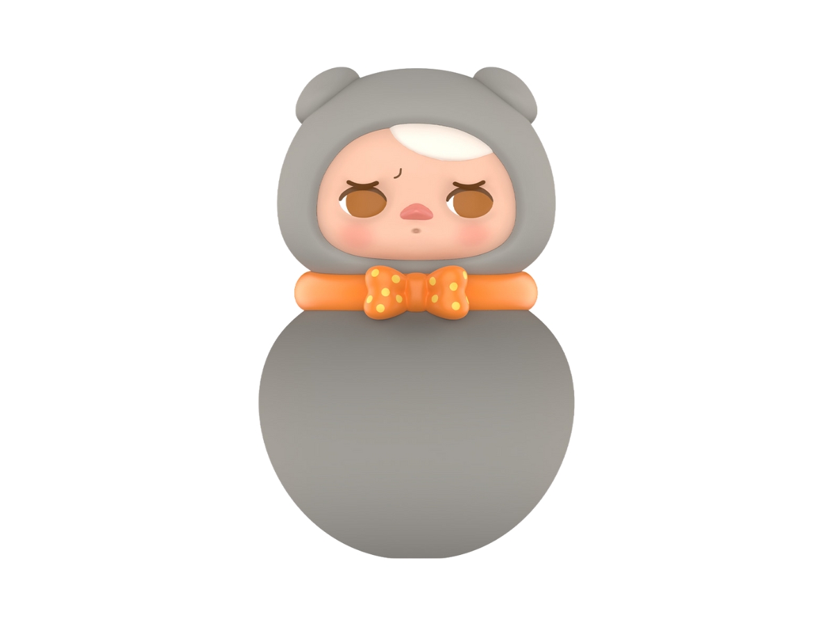 Popmart Rolie (เช็คการ์ด) Pop Mart Scottish Fold (Pucky Roly-Poly Kitty Series Figures)