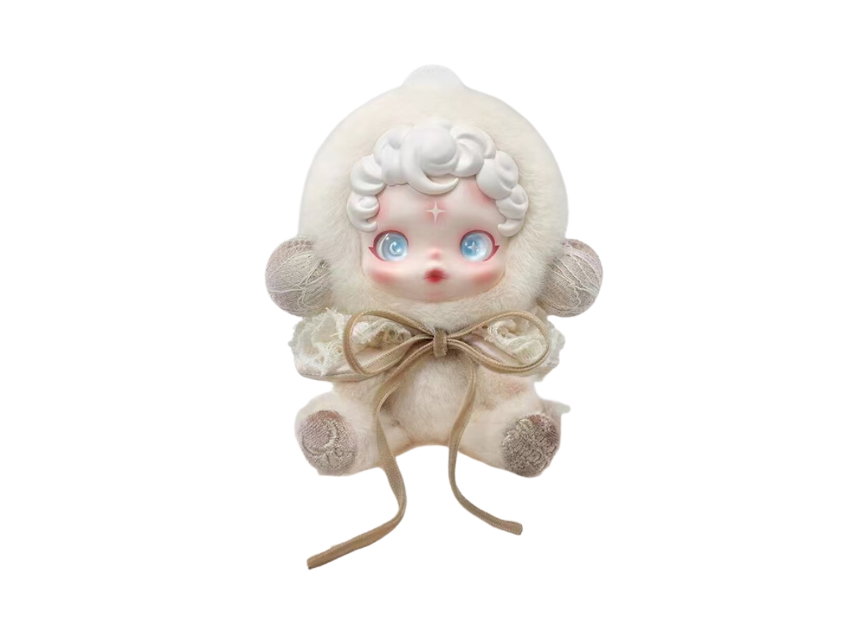 Pop Mart skullpanda gentle Plush Doll edge vinyl plush