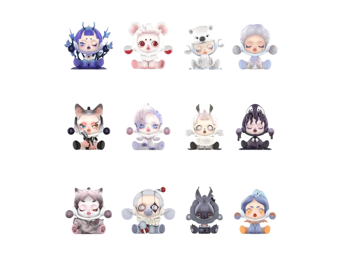 Pop Mart Skullpanda The Mare Of Animals Series Whole Set