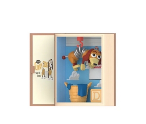 (เช็คการ์ด) Pop Mart Slinky Dog (Toy Story: Andy's Room Series Scene Sets)