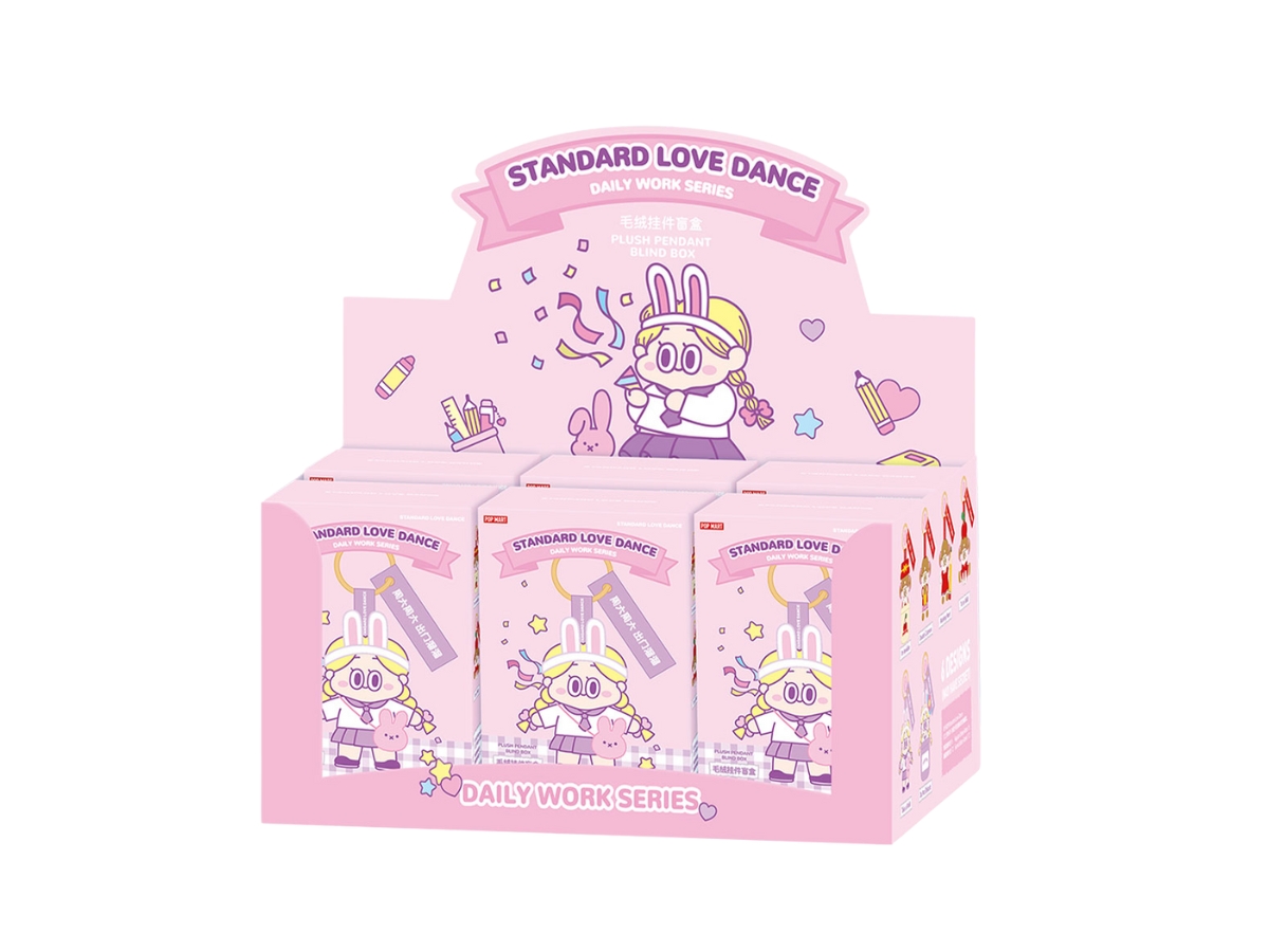 Pop Mart Standard Love Dance Daily Work (Series-Plush
