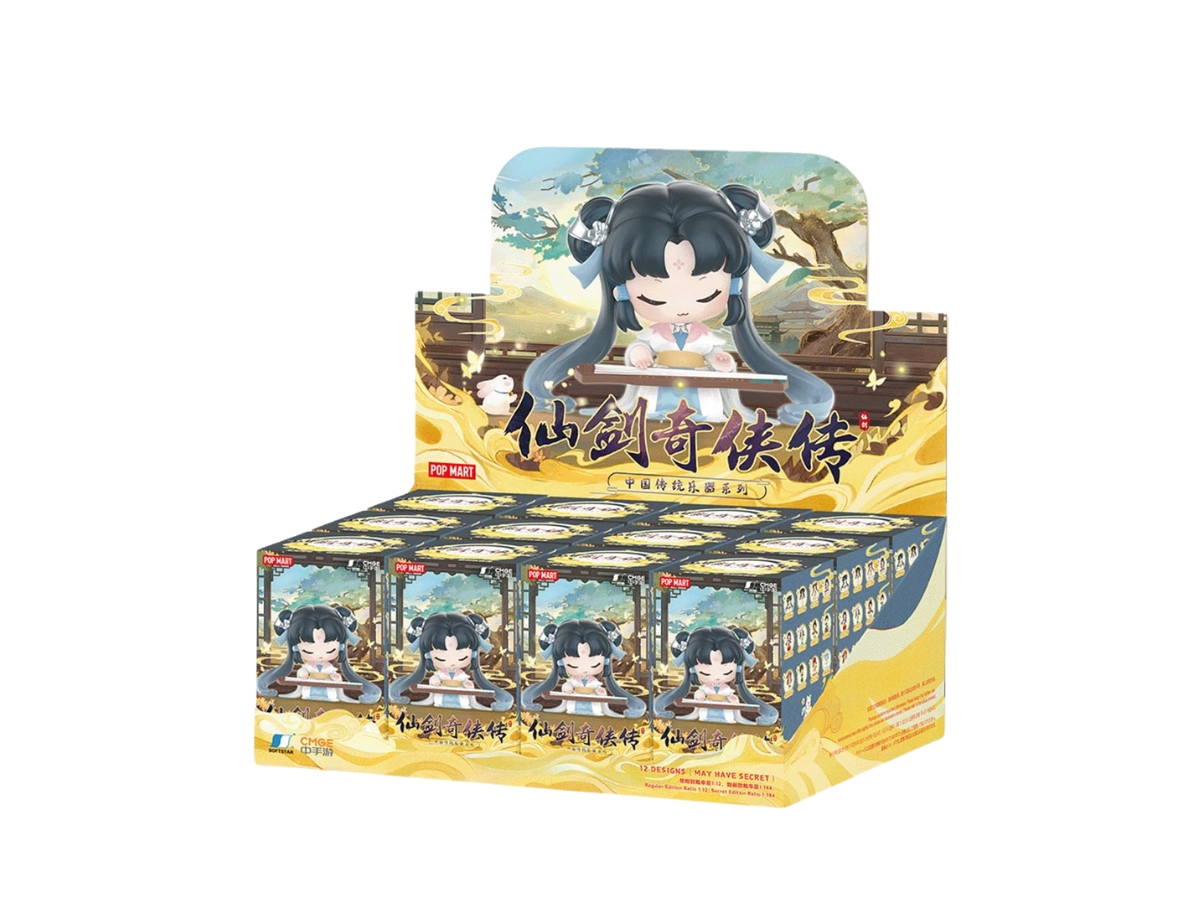 POP MART仙剣奇侠伝 Chinese Musical Instrument Sword and Fairy Chinese Musical Instrument Series Figures