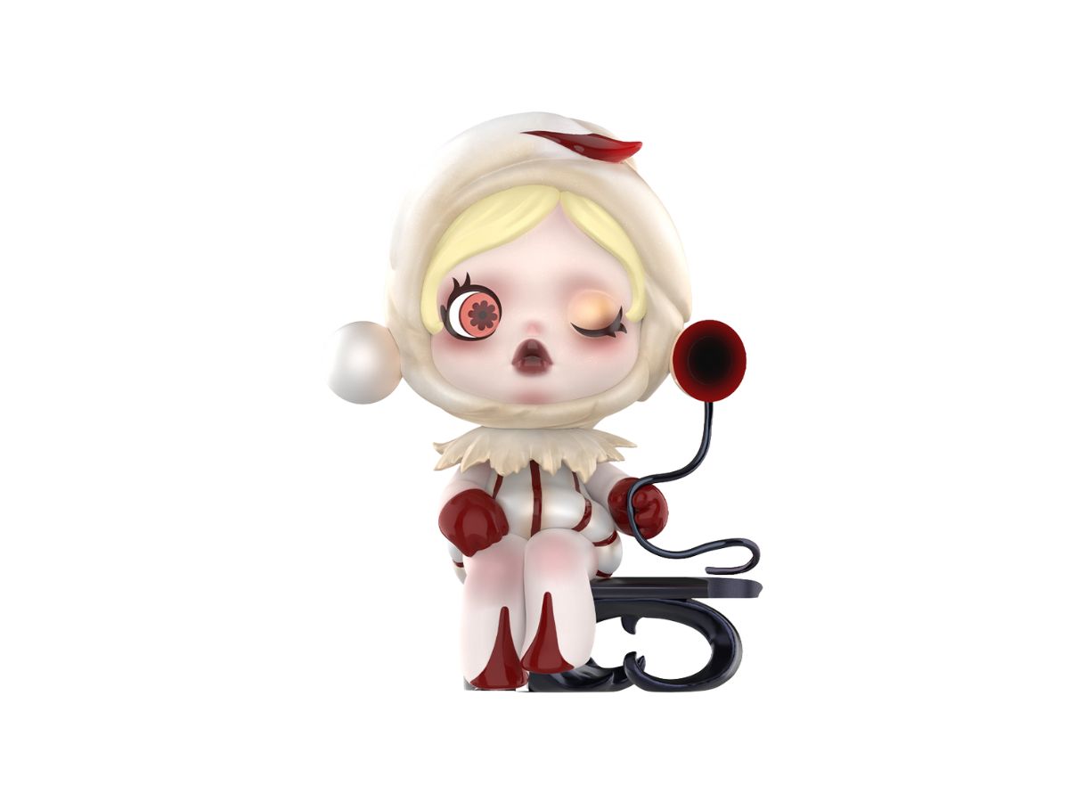 SASOM | collectibles Pop Mart The Duality (White) (SKULLPANDA