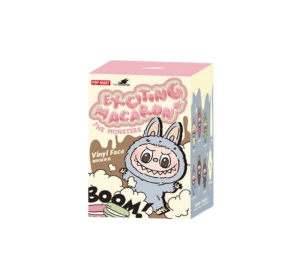 Pop Mart Labubu THE MONSTERS - Tasty Macarons Vinyl Face Blind Box Single Box