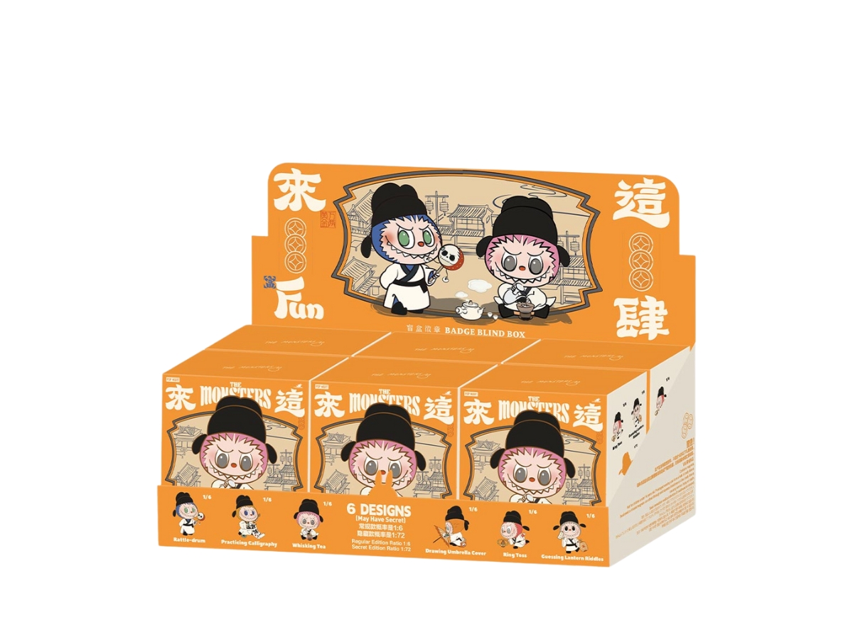 Pop Mart THE MONSTERS Let's Have Fun Together Series-Badge