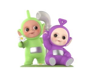 Pop Mart Tinky Winky & Dipsy Listening To The Voice Trumpet (Teletubbies Companion Series Figures)