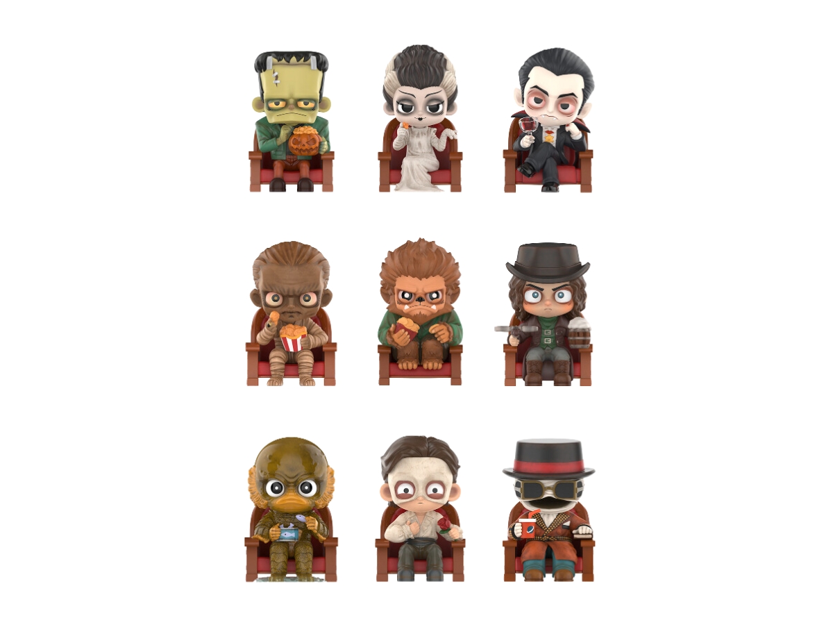 Pop Mart Universal Monsters Alliance Series Figures Whole Set