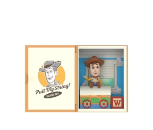 (เช็คการ์ด) Pop Mart Woody (Toy Story: Andy's Room Series Scene Sets)