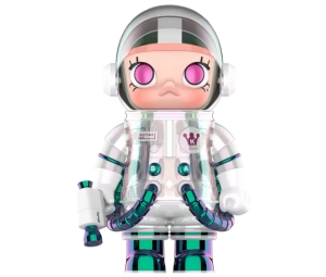 SASOM | ของสะสม Pop Mart x Instinctoy Mega Space Molly 400% เช็ค