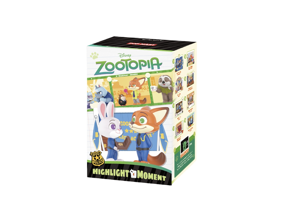 Pop Mart Zootopia Highlight Moment Series Scene Sets Single Box