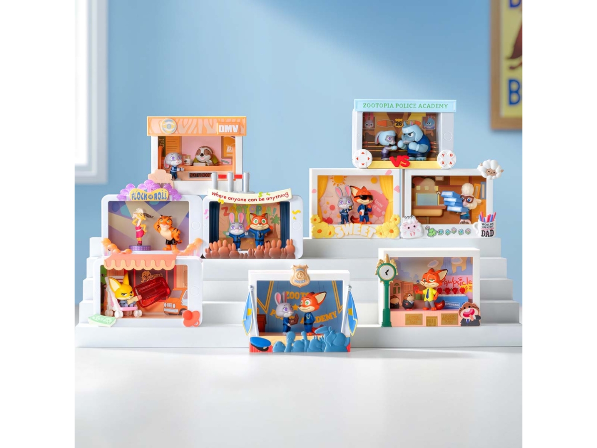 Pop Mart Zootopia Highlight Moment Series Scene Sets Single Box