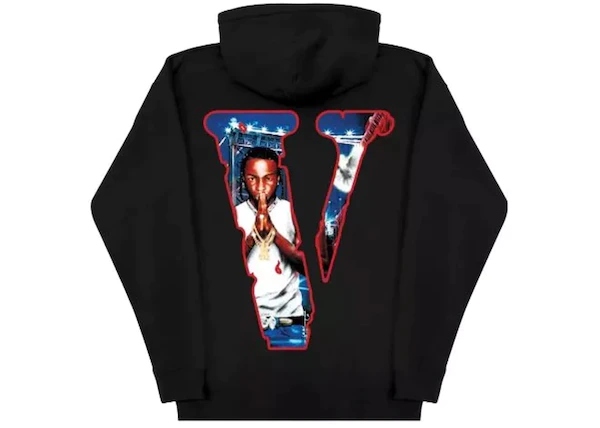 Buy Pop Smoke x Vlone City Hoodie Black at Sasom – Authentic and Ready to Ship