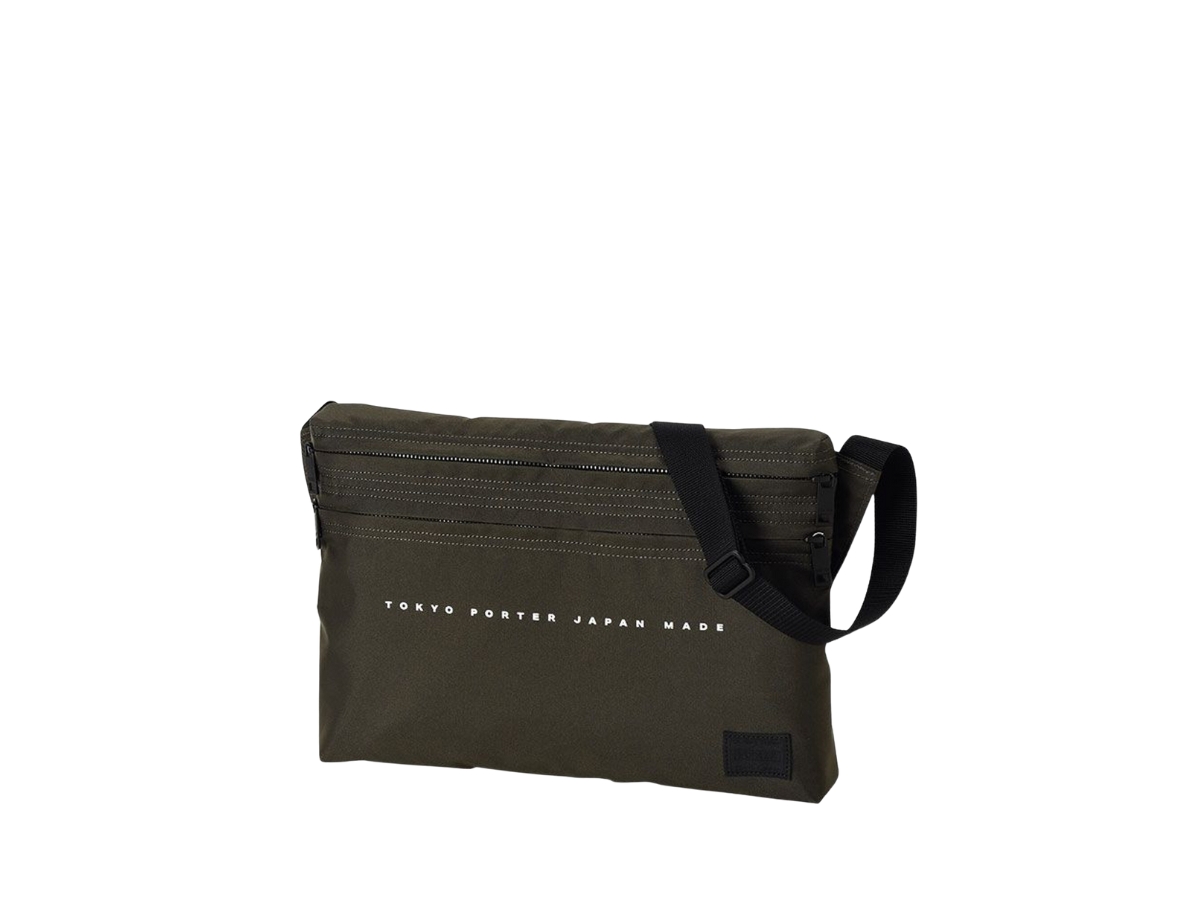 SASOM | bags Porter Flat Shoulder Bag Khaki Check the latest price