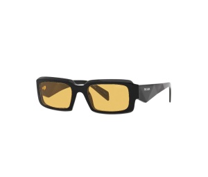 Buy Prada Symbole Sunglasses In Black Frame With Yellow Lenses at Sasom – Authentic and Ready to Ship