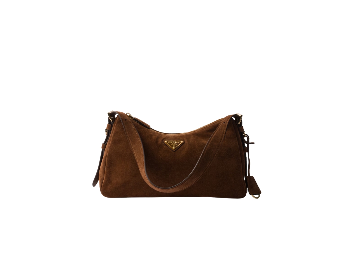 バッグ 2000s PRADA suede leather shoulder bag Prada Suede Shoulder Bag Black – Amber Handbags
