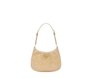 Prada Cleo satin bag with crystals