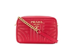 Buy Prada Diagramme Chain Strap Crossbody Bag-Red at Sasom – Authentic and Ready to Ship