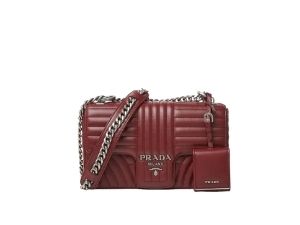 Buy Prada Diagramme Crossbody Bag Red at Sasom – Authentic and Ready to Ship