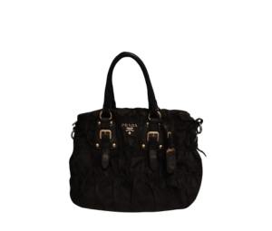 Buy Prada Gaufre Tote Bag In Tessuto Nylon With Gold Metal Hardware Black at Sasom – Authentic and Ready to Ship