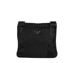 Prada adidas Re-Nylon Shoulder Bag Black in Nylon/Leather with Silver-tone  - US