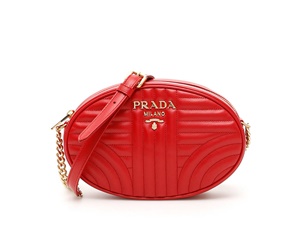 Buy Prada Oval Diagramme Logo Crossbody Bag Red at Sasom – Authentic and Ready to Ship