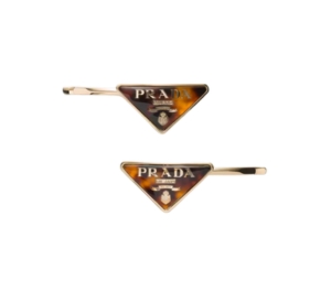 Buy Prada Plexiglas And Metal Barrette Honey-Tortoiseshell at Sasom – Authentic and Ready to Ship