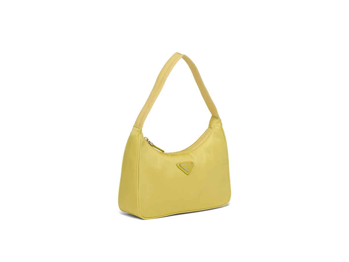 SASOM กระเป๋า Prada ReEdition 2000 Nylon MiniBag Pineapple Yellow