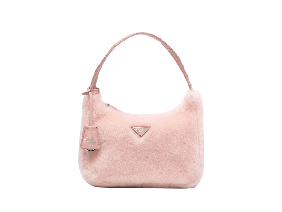 SASOM | bags Prada Re-Edition Mini Shoulder Bag In Shearling Leather ...