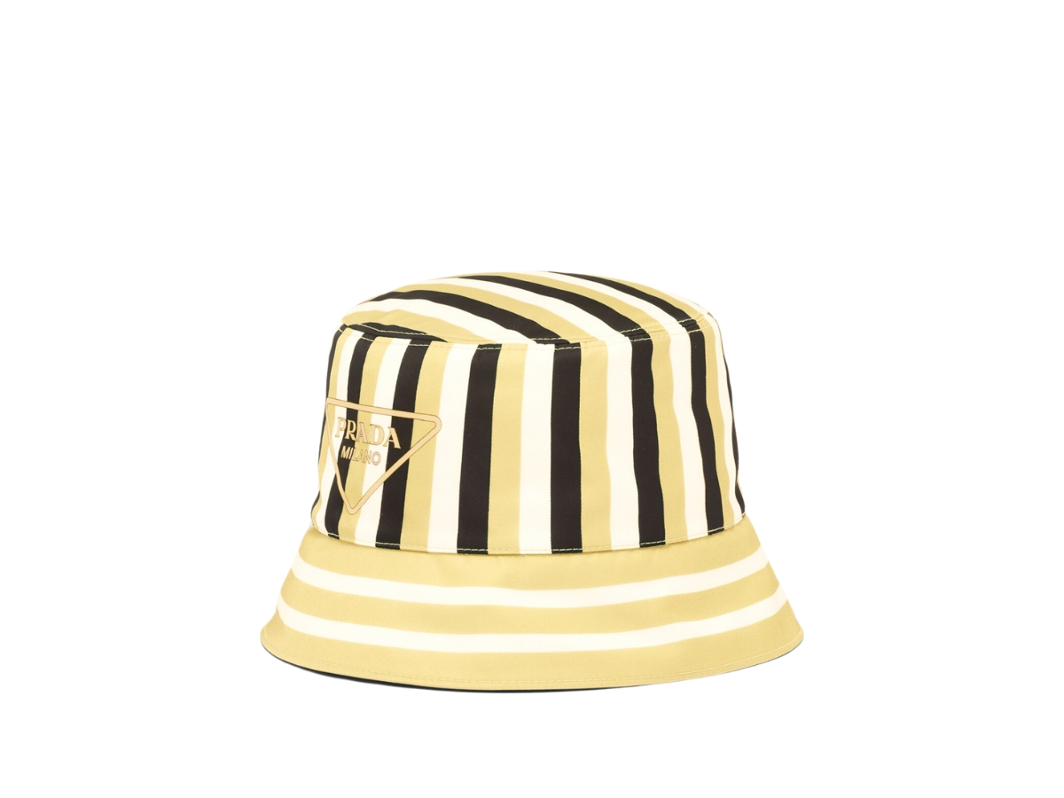 https://d2cva83hdk3bwc.cloudfront.net/prada-re-nylon-bucket-hat-in-fabric-with-bayadere-printed-logo-yellow-black-1.jpg
