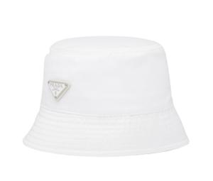 Buy Prada Re-Nylon Bucket Hat White at Sasom – Authentic and Ready to Ship