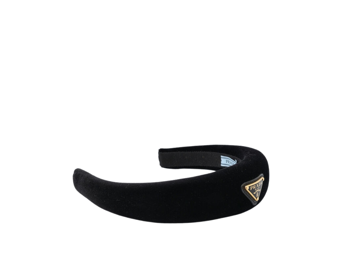 https://d2cva83hdk3bwc.cloudfront.net/prada-re-nylon-headband-black-with-gold-enameled-metal-triangle-logo-1.jpg