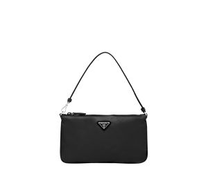 Buy Prada Re-Nylon Mini Bag With Enameled Metal Triangle Logo Black at Sasom – Authentic and Ready to Ship