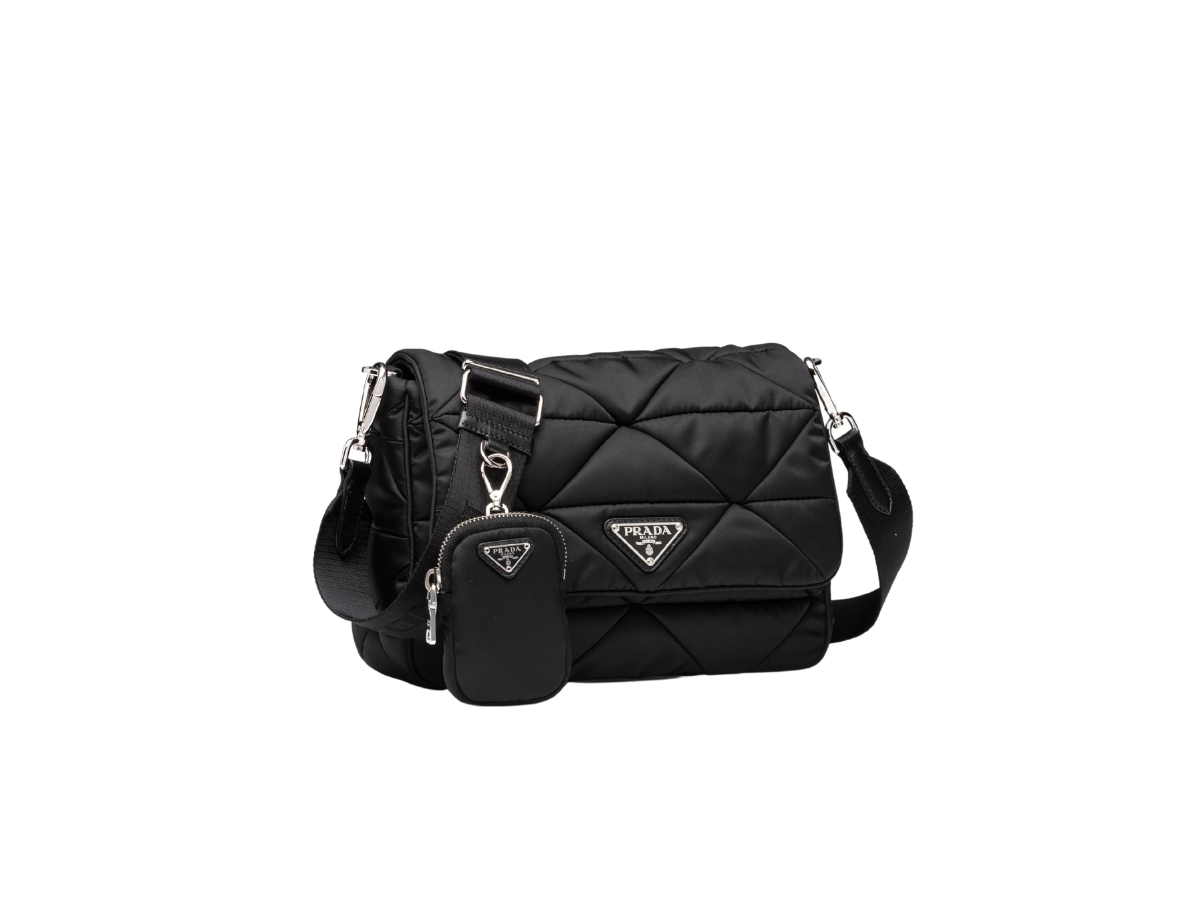 SASOM กระเป๋า Prada ReNylon Padded Shoulder Bag Black เช็คราคาล่าสุด