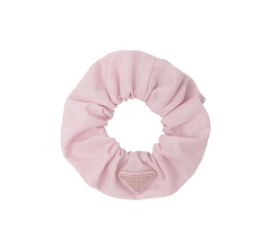 Buy Prada Re-Nylon Scrunchie With Enameled Metal Triangle Logo Alabaster Pink at Sasom – Authentic and Ready to Ship