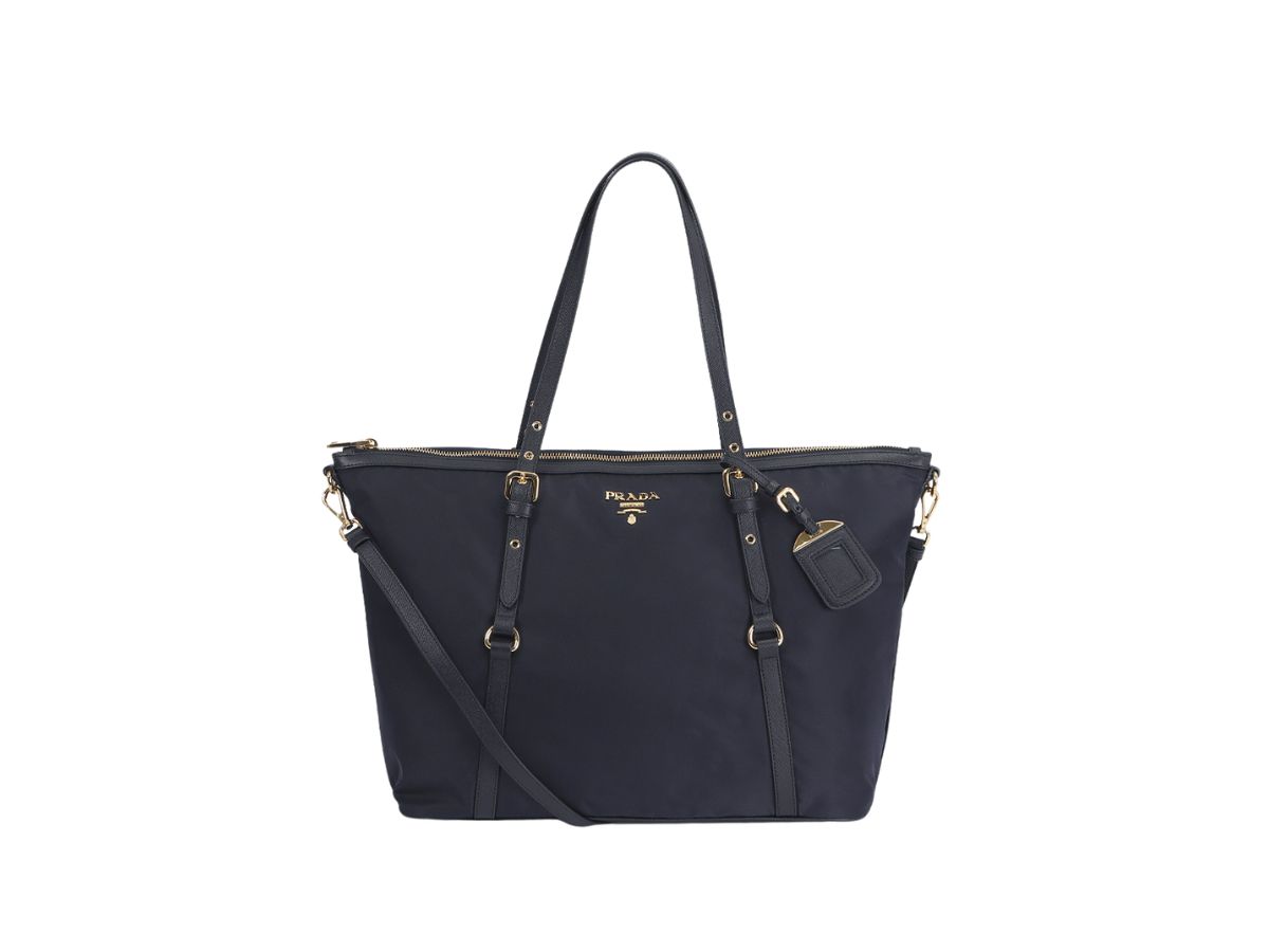 SASOM | กระเป๋า Prada Tessuto Saffiano Shopping Tote Bag In Nylon and ...