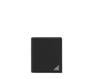 Buy Prada Wallet In Saffiano Leather With Triangle Logo Black at Sasom – Authentic and Ready to Ship