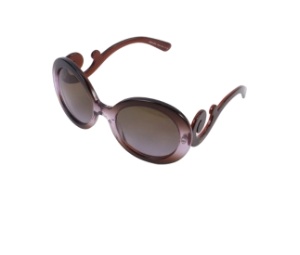 Buy Prada Baroque Sunglasses Wine Light Brown Lens at Sasom – Authentic and Ready to Ship