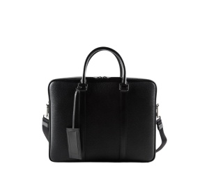 Buy Prada Grained Leather Briefcase Black at Sasom – Authentic and Ready to Ship