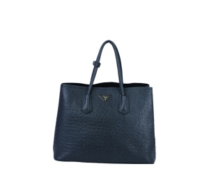 Buy Prada Cuir Double Tote Dark Grey at Sasom – Authentic and Ready to Ship