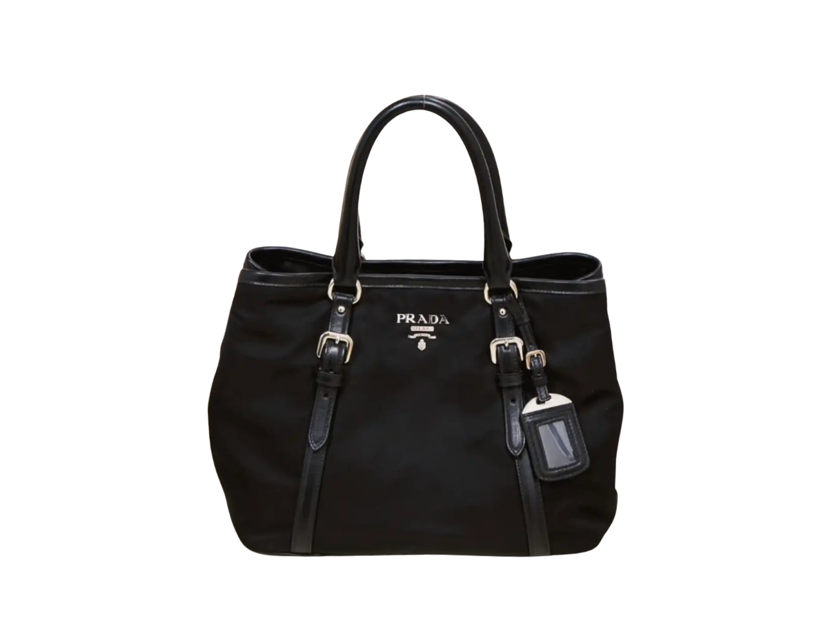 Buy Prada Tessuto Nylon Soft Calf Bag Black at Sasom – Authentic and Ready to Ship