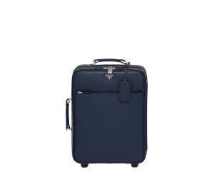 Buy Prada Travel Rolling Trolley Luggage Blue at Sasom – Authentic and Ready to Ship