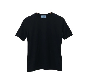 Buy Prada Crewneck T-shirt  Black at Sasom – Authentic and Ready to Ship